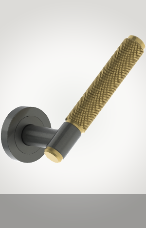 Mechanical Lever Lockset - Stainless Steel